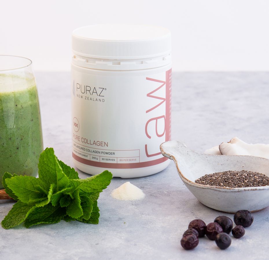 Puraz New Zealand brand product label design